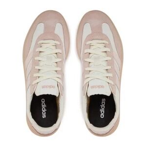 Adidas Women's Barreda Decode Soft Pink and White Sneakers